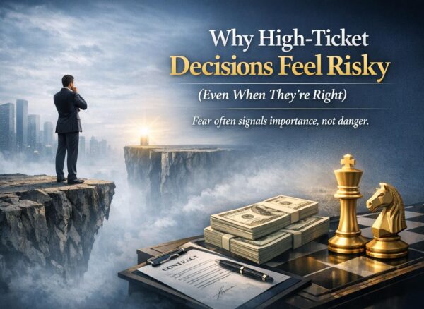 high ticket decision fear high ticket decision fear