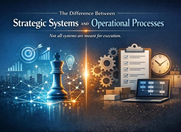 strategic systems vs processes strategic systems vs processes