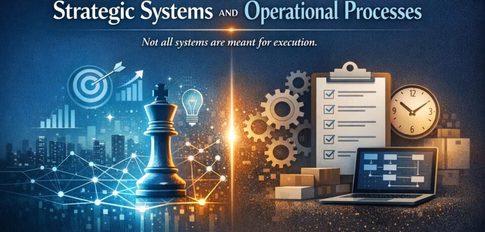 strategic systems vs processes