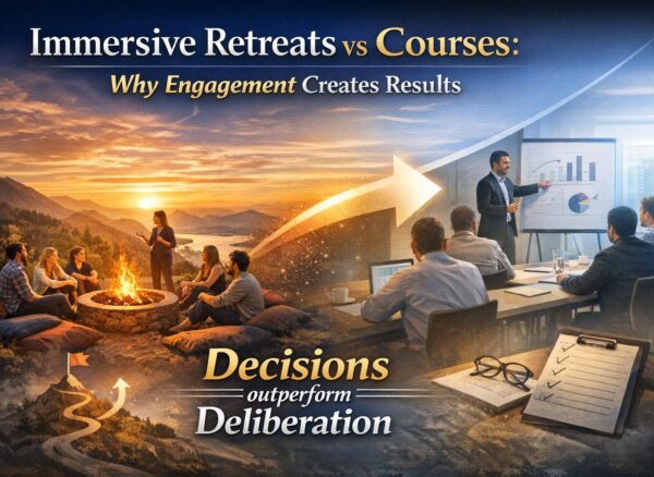 immersive retreats vs courses immersive retreats vs courses