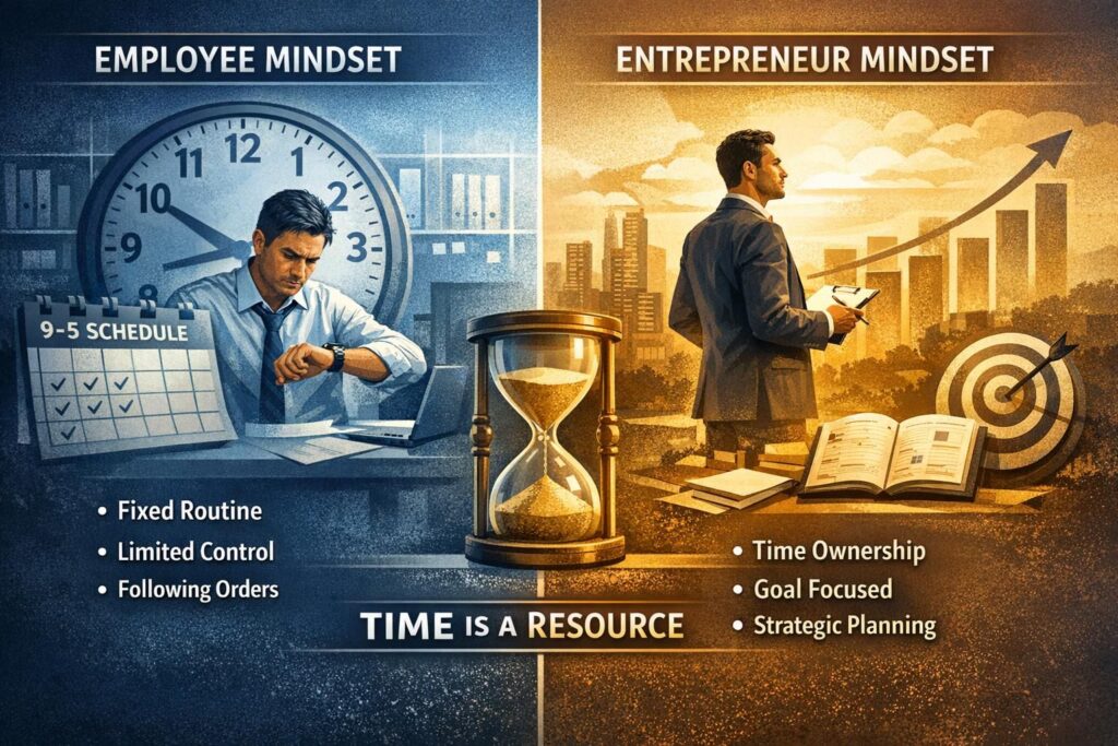 employee vs entrepreneur mindset