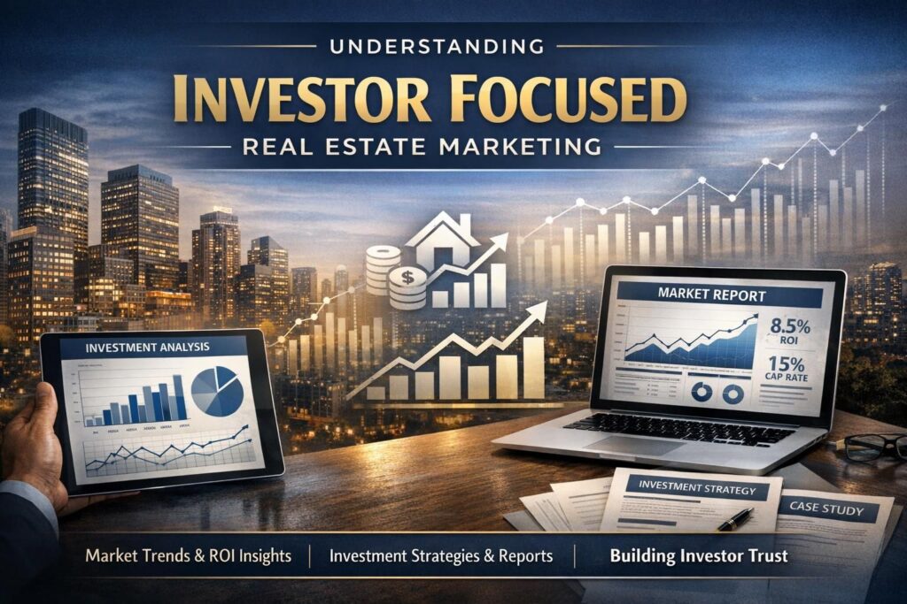 investor focused real estate marketing