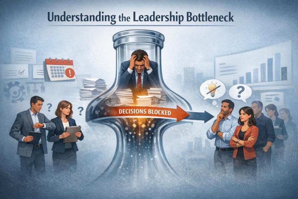 leadership bottleneck