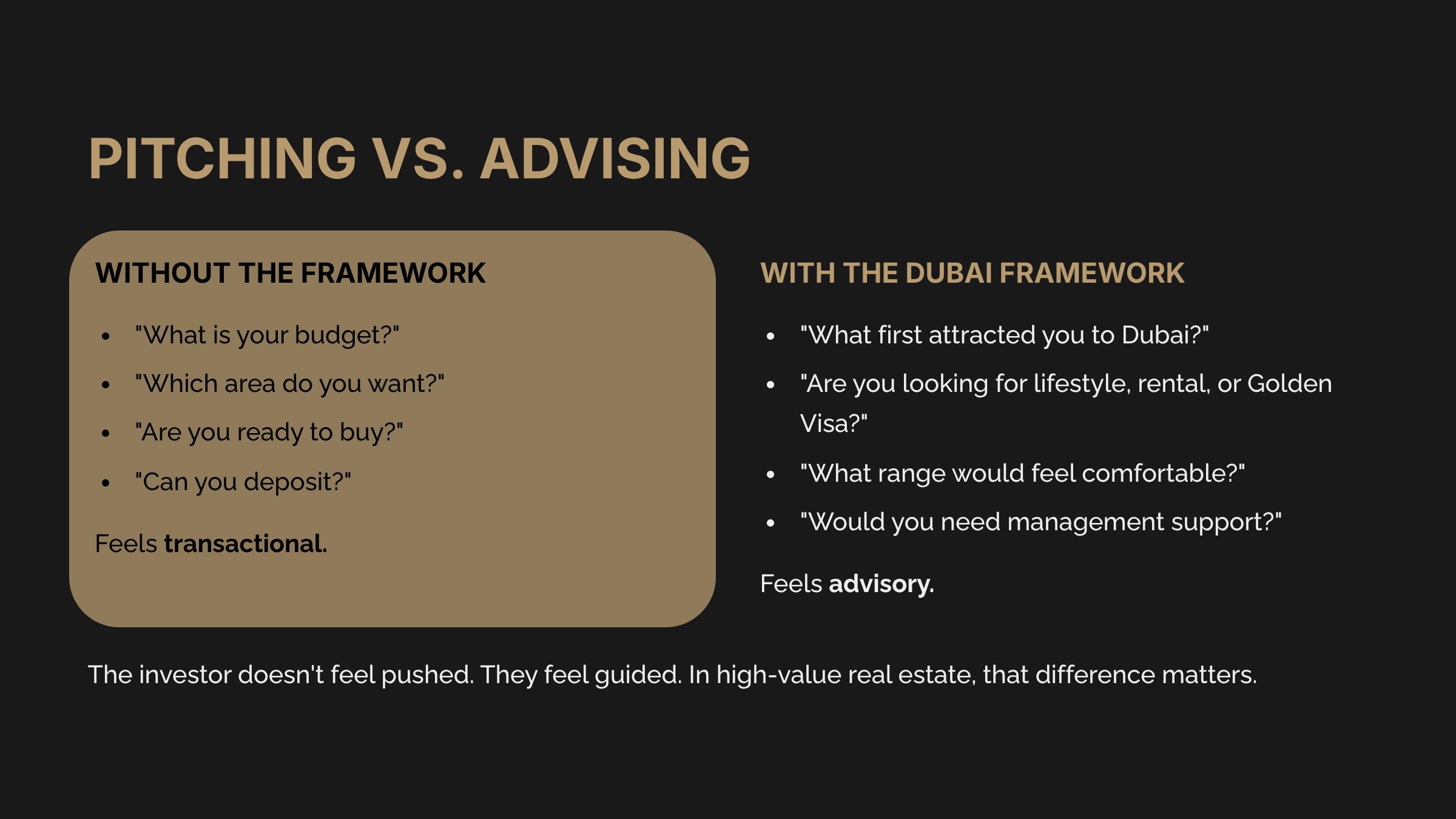 10 Pitching Vs Advising