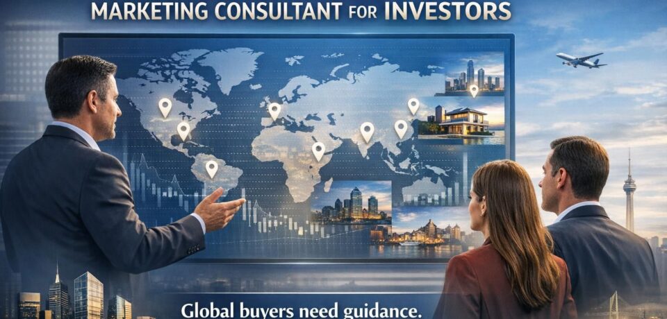 international real estate marketing consultant