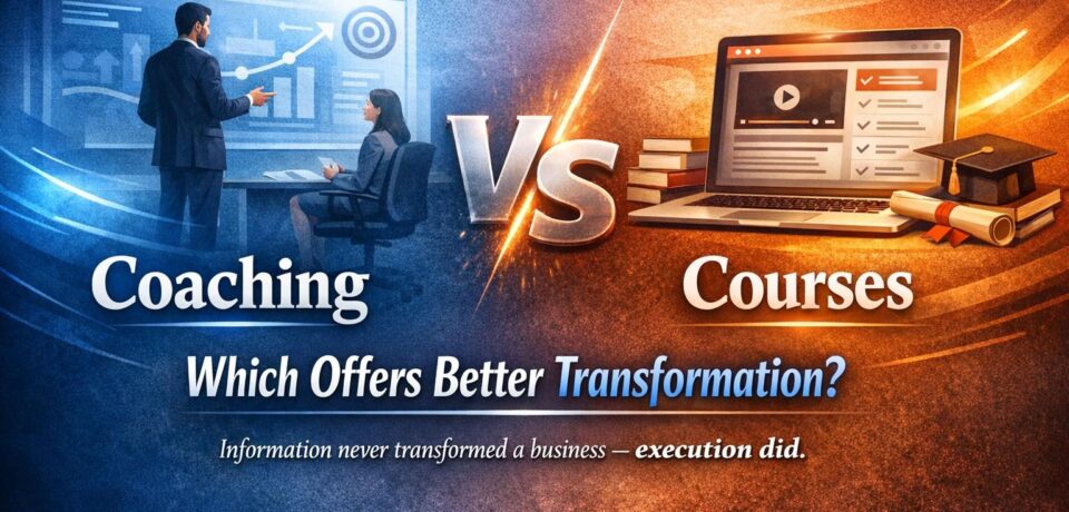 coaching vs courses