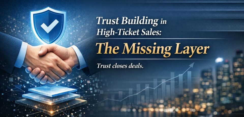 trust building in high ticket sales