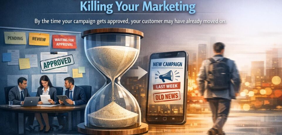 marketing approval bottlenecks